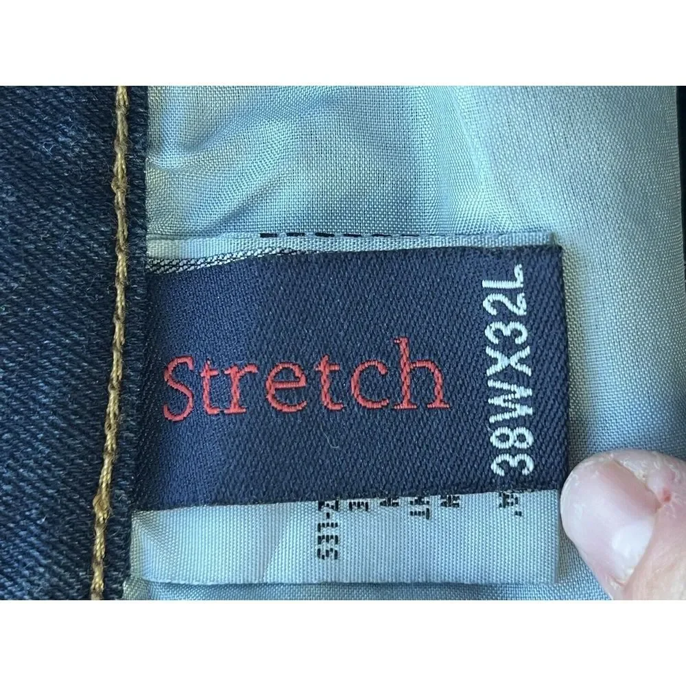 Phat Farm Men's Skinny Fit Stretch Jeans‎ Dark Wash Sz 38x32